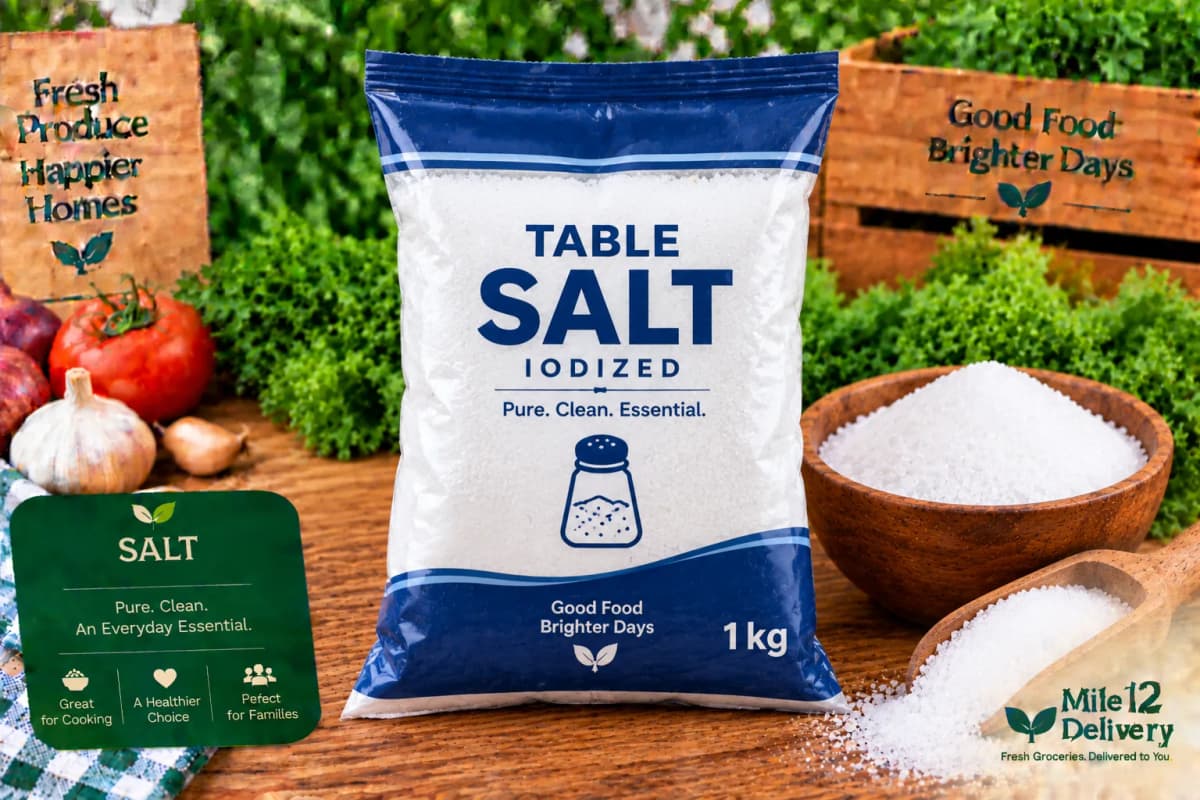 Iodized Table Salt